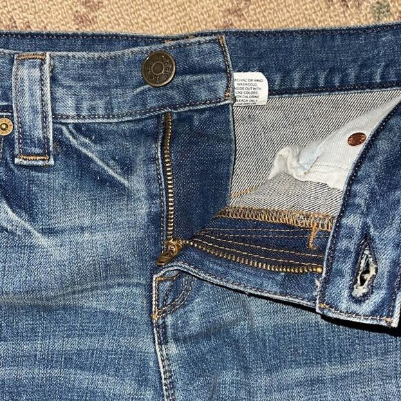 J. Crew whiskered denim cutoff shorts 25 - Picture 5 of 7